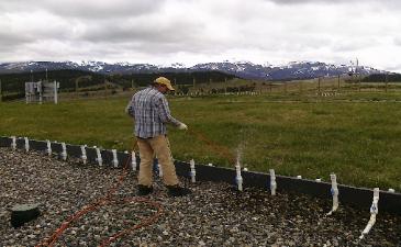 jetting the sand filter
